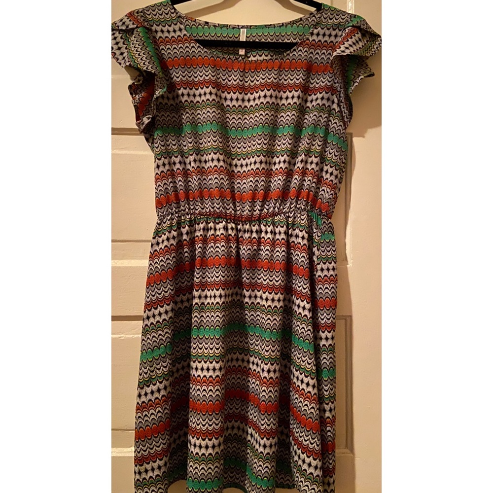 ModCloth Printed Dress NWOT